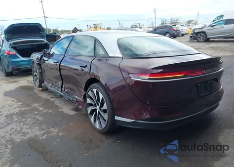 2022 Lucid Air Grand Touring z USA, uszkodzony, nr VIN 50EA1GBA8NA003550